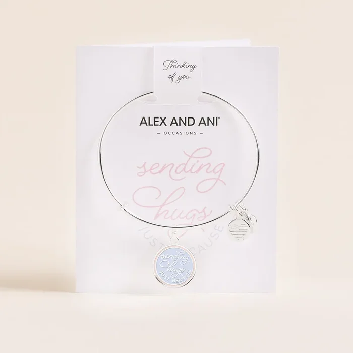‘Sending Hugs Just Because’ Charm Bangle