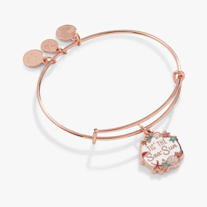 ‘Tis the Sea-Sun’ Charm Bangle Bracelet