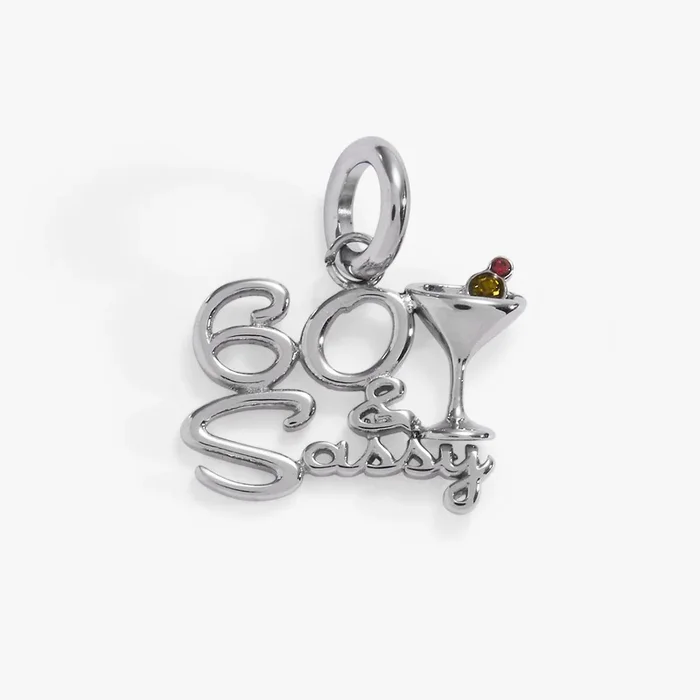 ’60 & Sassy’ Martini Charm
