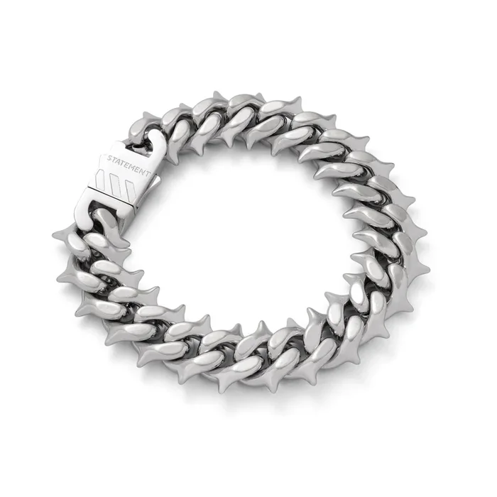 “Chainsaw” Spiked Cuban Bracelet