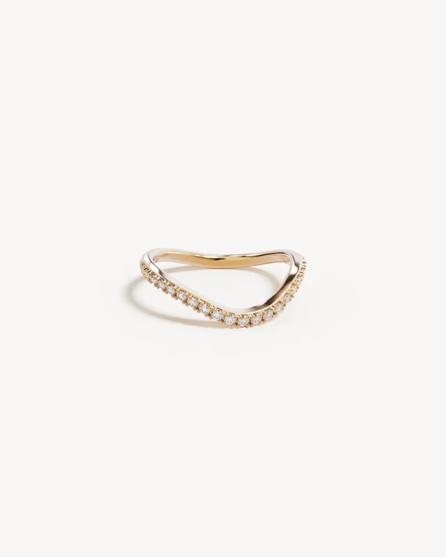 9k Solid Gold Sunkissed 0.2ct Lab-Grown Diamond Ring