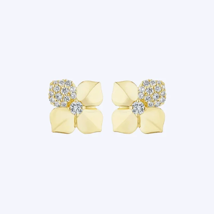 Adelaide Diamond Flower Studs