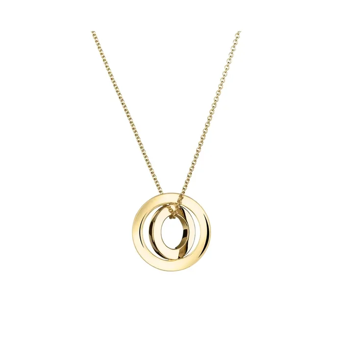 Alba necklace large model in yellow gold | Lepage