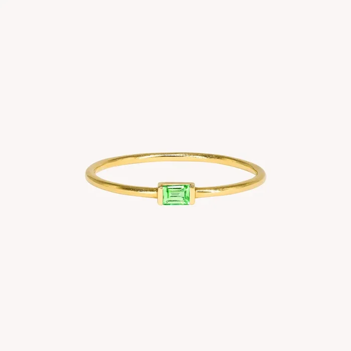 Alix Emerald Ring