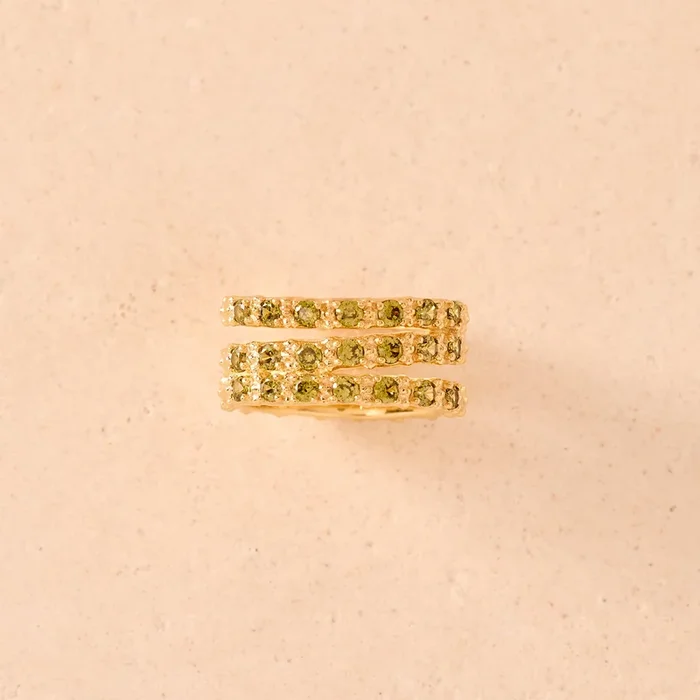 Amalia Green Ring