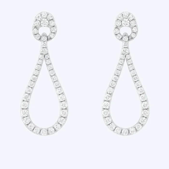Amanda Tear Drop Drop Earrings