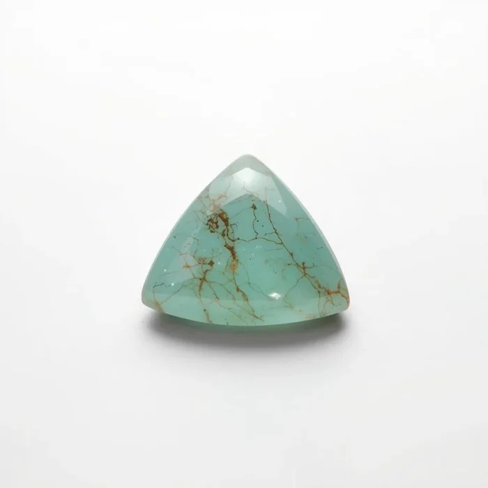 Amazonite 10PC Tiny 5×5 MM Triangle Cabochon Green Sparkling semi Precious Gems