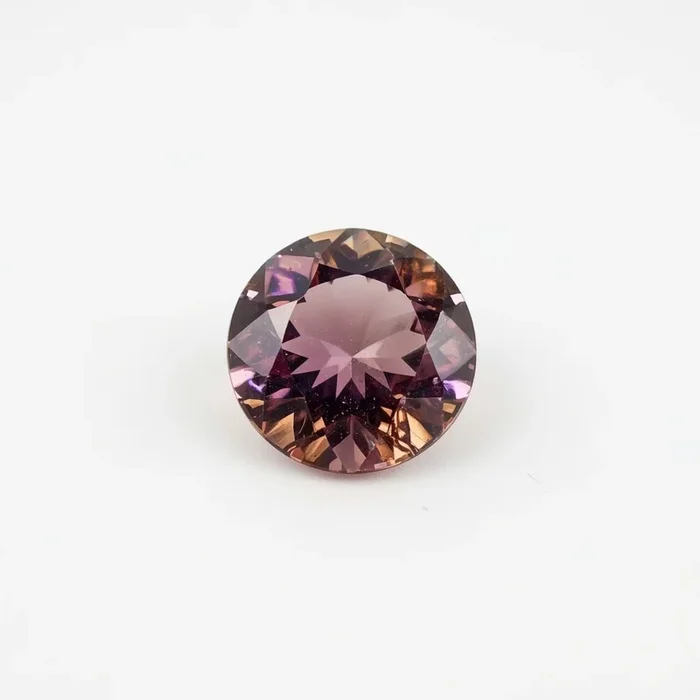 Ametrine 10PC Tiny 4×4 MM Round Faceted Multicolor Brilliant Semi Precious Loose Gemstones