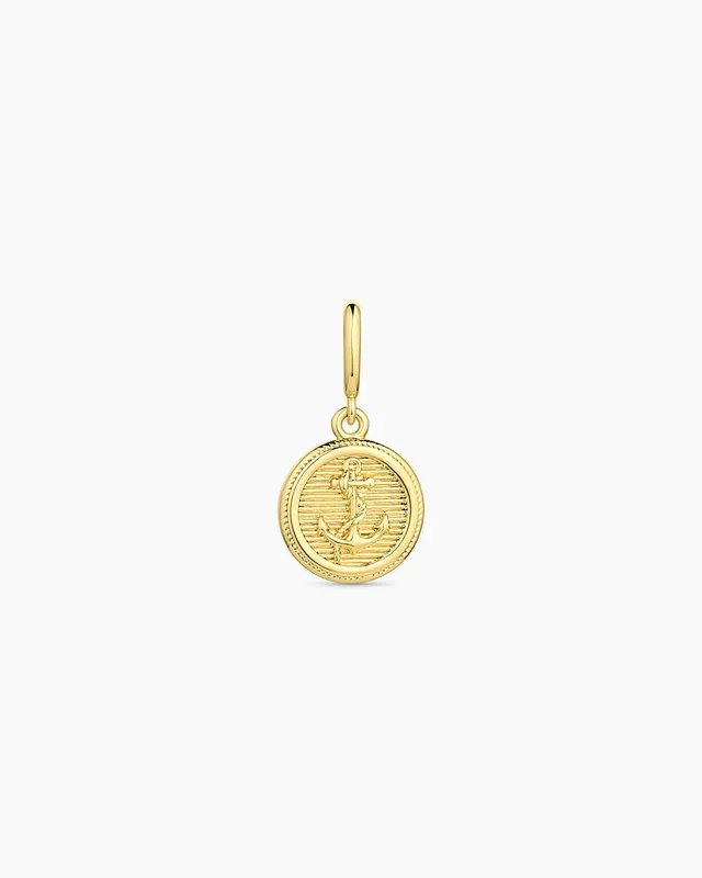Anchor Coin Parker Charm