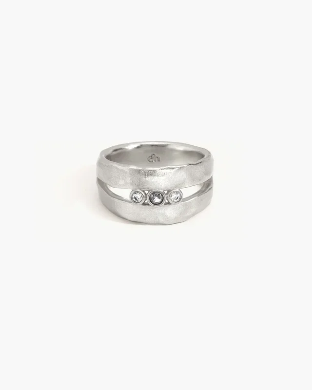 Anello Trinity in Argento