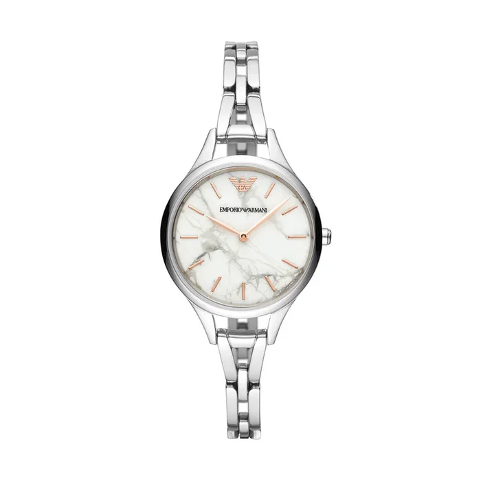 Armani Aurora AR11167 Silver Stainless Steel Womens Watch