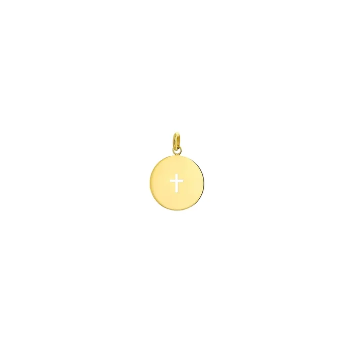 Arthus Bertrand Open Cross pendant in gold – Lepage