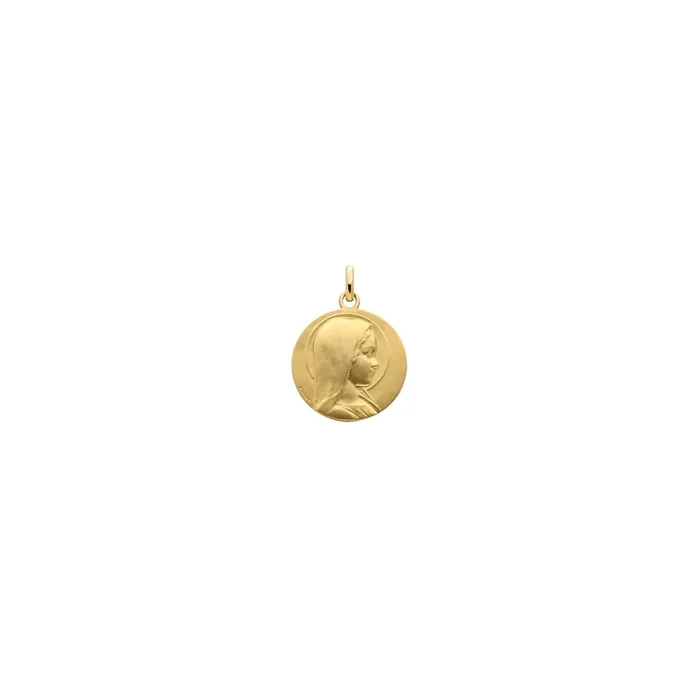 Arthus Bertrand Young Virgin medal in sanded gold – Lepage