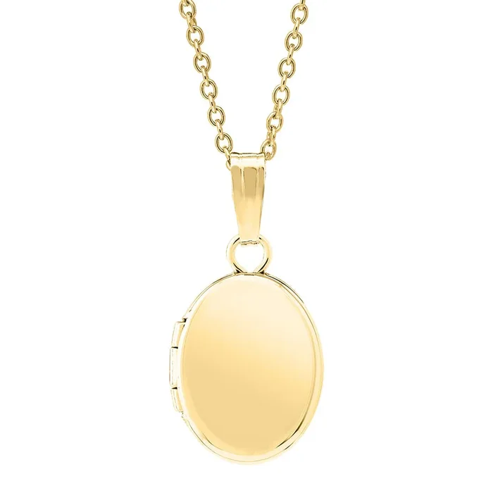 Baby 14K Gold-Filled Oval Locket Necklace