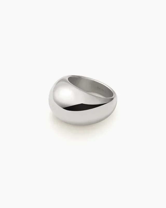 Bague Chunky Argentée