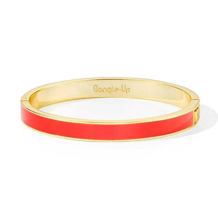 Bangle Bracelet – Orange Tangerine