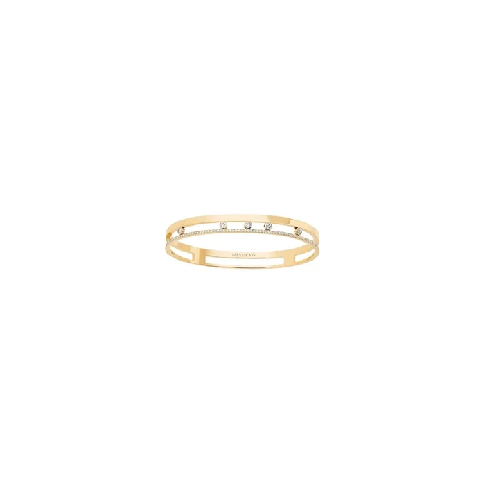 Bangle Messika Move Joaillerie Romane M or jaune diamants 6514J – Lepage