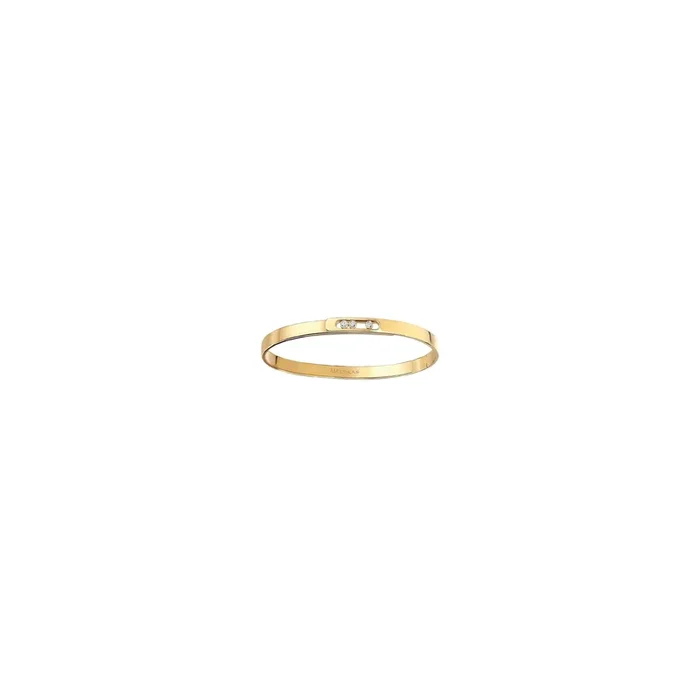 Bangle Messika Move Noa petit modèle en or jaune et diamants