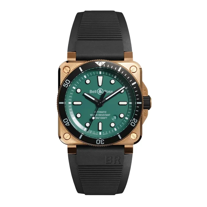 Bell & Ross BR 03-92 Diver Black & Green Bronze – Lepage