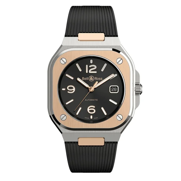 Bell & Ross BR 05 Black Steel & Gold automatic 40 mm – Lepage