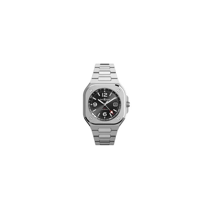 Bell & Ross BR 05 GMT Black Steel automatic steel 41 mm – Lepage