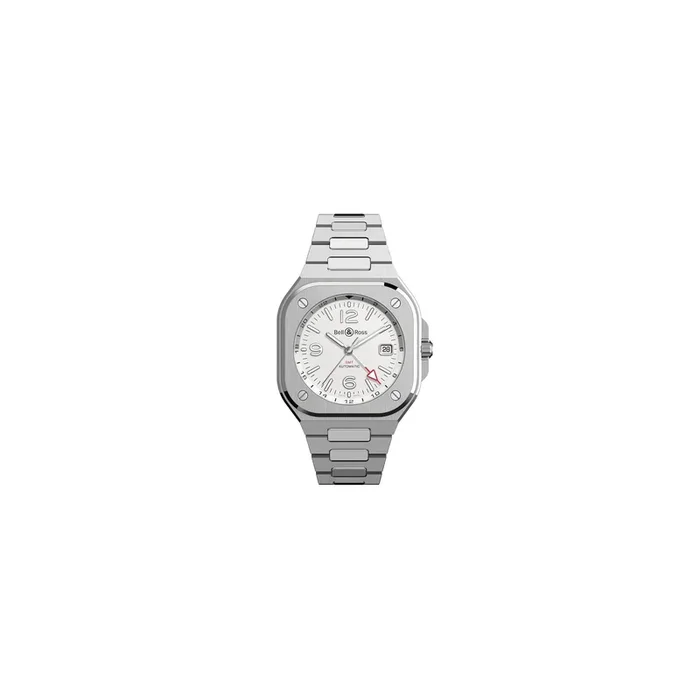 Bell & Ross BR 05 GMT White automatic steel 41 mm – Lepage