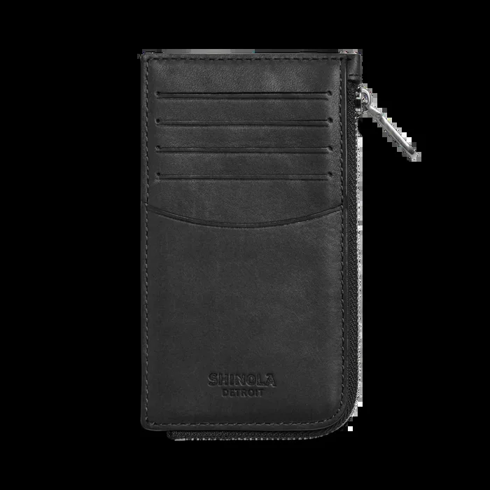 Birdy Zip Around Card Holder – Black