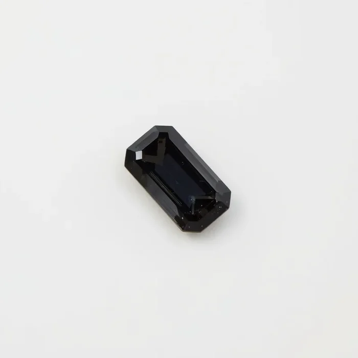 Black Spinel 10PC Tiny 2.5×5 MM Baguette Faceted Black Splendid Semi Precious Loose Gemstone