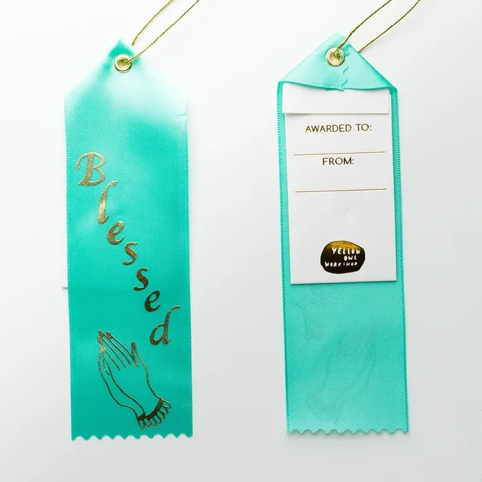 Blessed – Award Ribbon Card