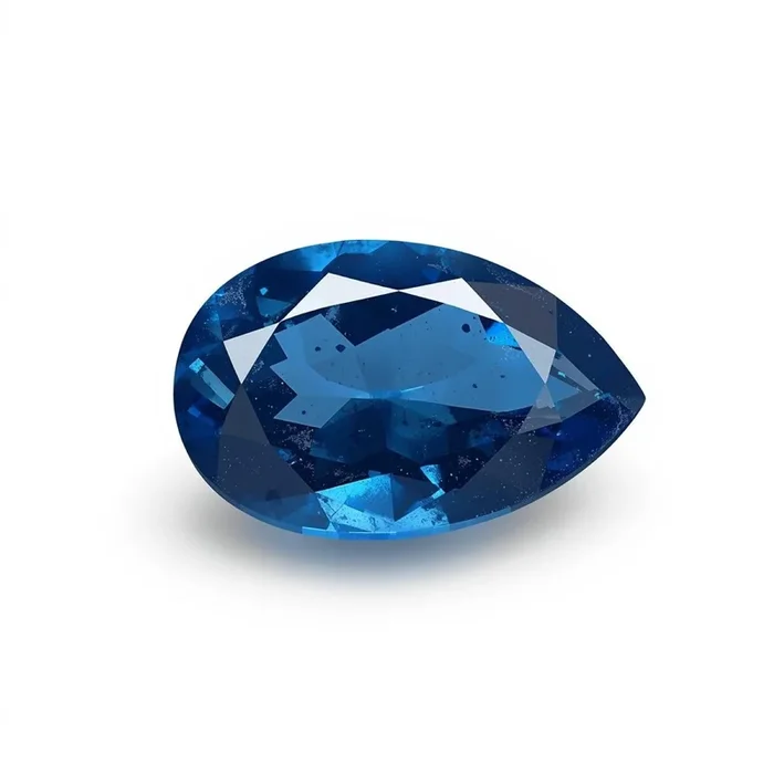 Blue Sapphire (GF) 1PC Large 8×12 MM Pear Faceted Blue Superior Precious Gems