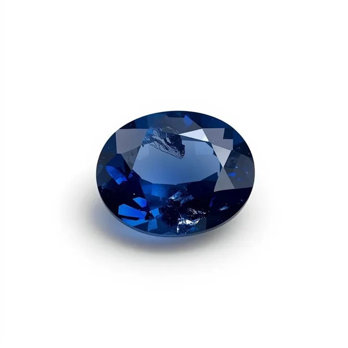 Blue Sapphire (GF) 1PC Medium 8×10 MM Oval Faceted Blue Fiery Precious Gems