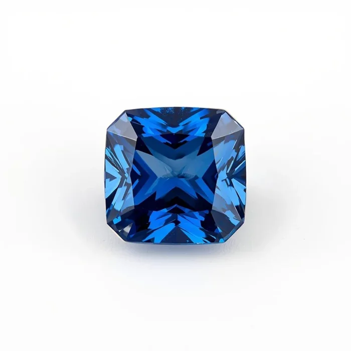 Blue Sapphire (GF) 1PC Tiny 5×5 MM Square Faceted Blue Sparkling Precious Gems