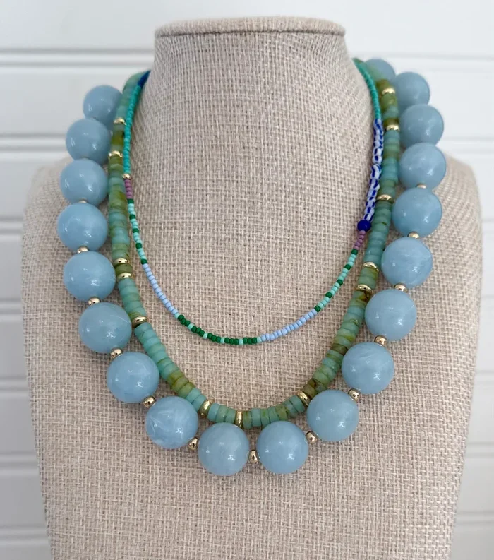 Blue Skies Ahead Necklace Bundle (all three necklaces included!)