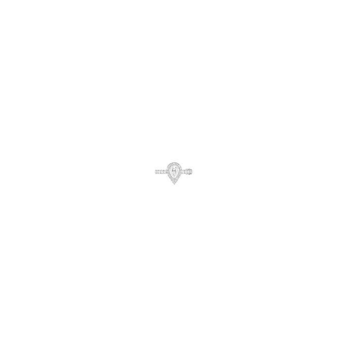 Boucle d’oreille clip Messika My Twin en or blanc et diamant poire 0,10 carat