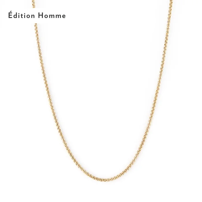 Box Necklace – Gold