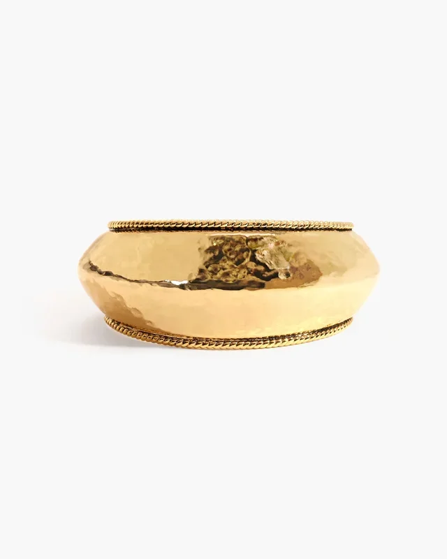 Bracciale rigido Cordelia Dome in oro