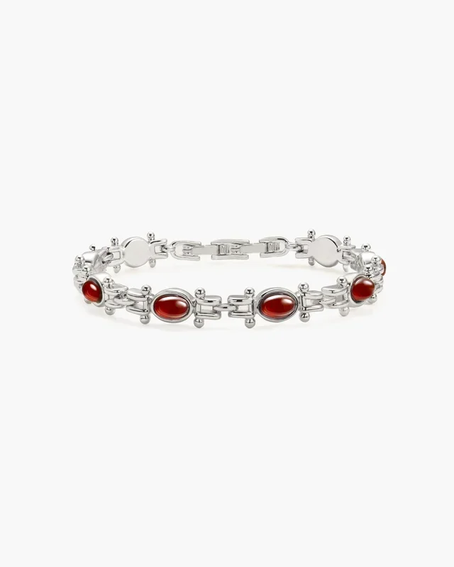 Bracciale Tess’s Treasure Carnelian in Argento