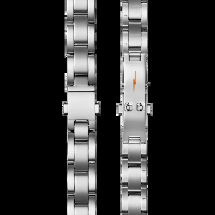 Bracelet: 14/10, Universal 3Link, Butterfly A, PoSS – Polished Stainless Steel