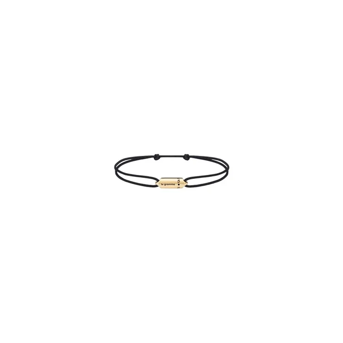 Bracelet Le Gramme Segment 3g in yellow gold | LEPAGE