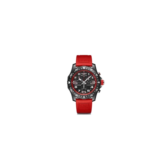 Breitling Professional Endurance Pro watch red rubber bracelet 44 mm
