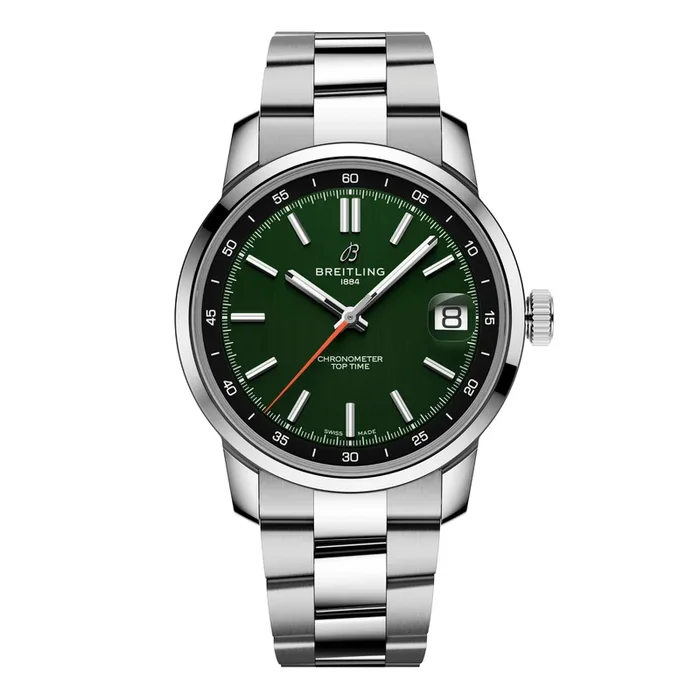 Breitling Top Time B31 Green dial AB3113171L1A1 – Lepage