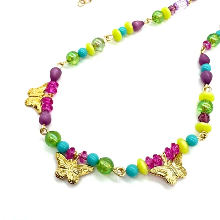 Butterfly Charming Amelia Necklace