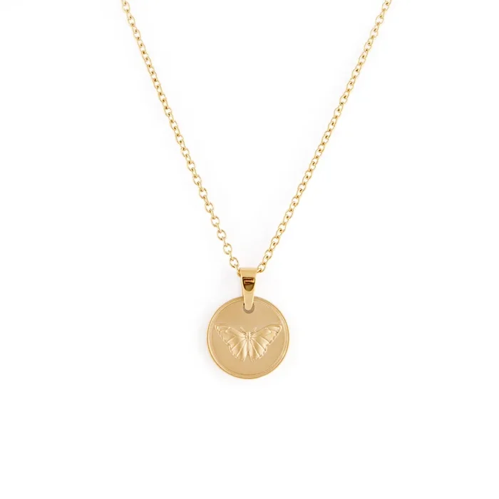 Butterfly Necklace – Gold