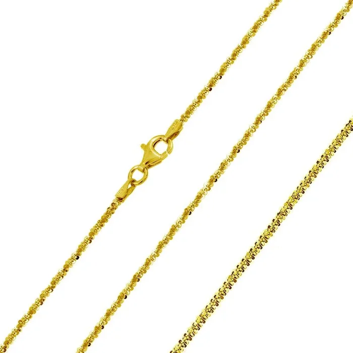 Cadena Roc Plata 925 Bañada En Oro 1.5mm – CH343 GP