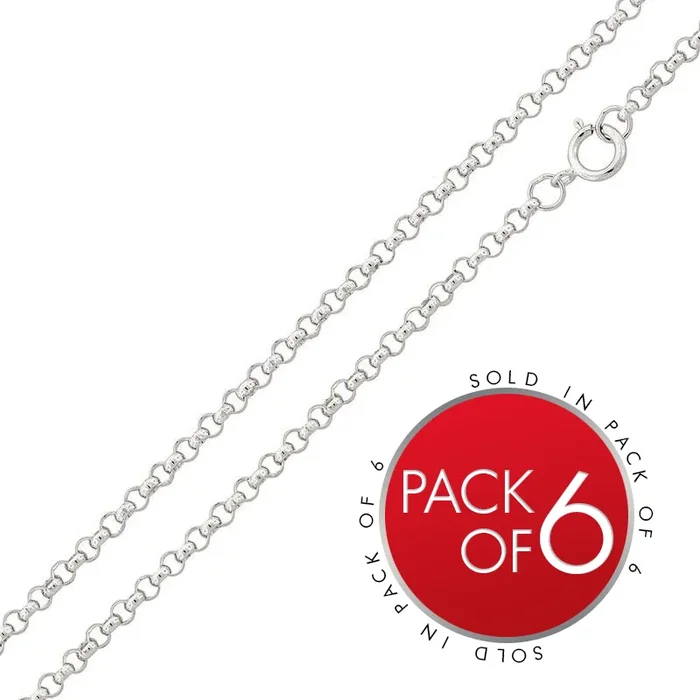 Cadena Rolo 030 Redonda de 2 mm – CH703 (Paquete de 6)