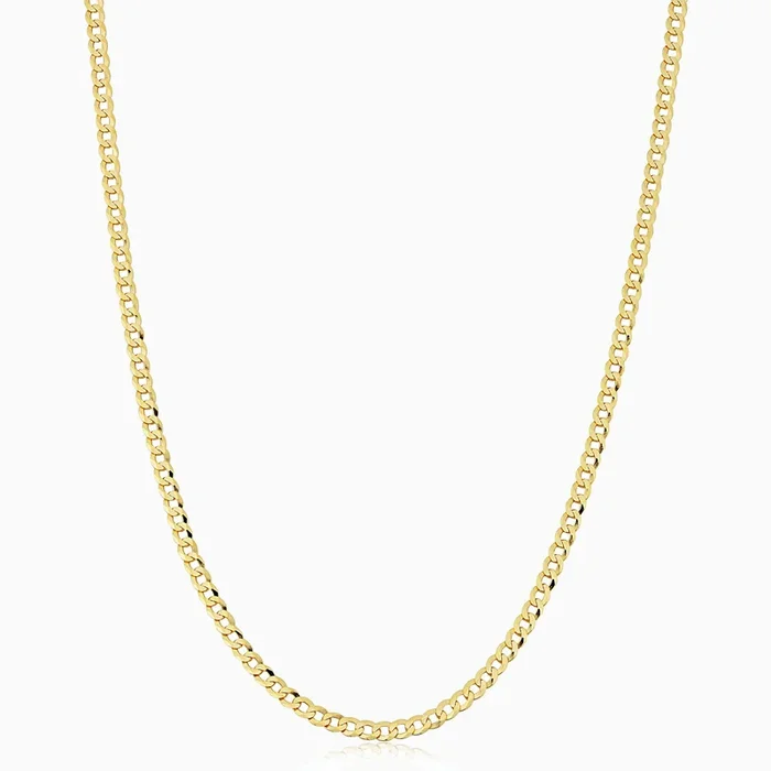 Carmine Curb Petite Necklace