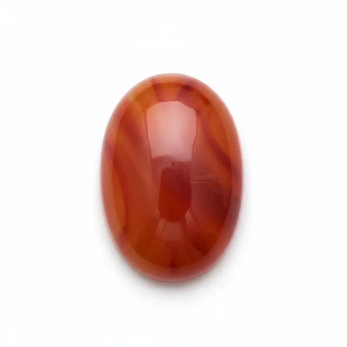 Carnelian 1PC Large 10×12 MM Oval Cabochon Red Sparkling semi Precious Semi Precious Gemstone