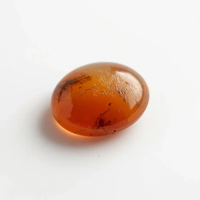 Carnelian 1PC Small 6×9 MM Oval Cabochon Red Natural semi Precious Semi Precious Gemstone