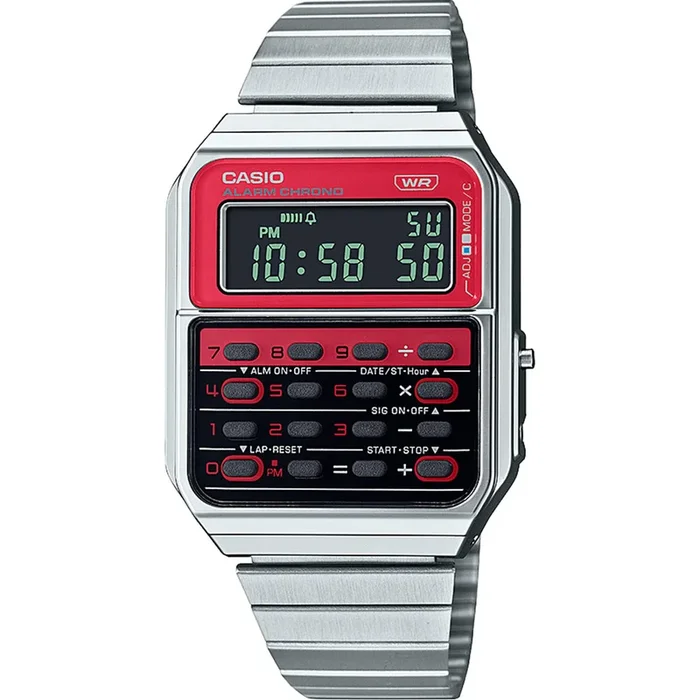 Casio CA500WE-4B Vintage Calculator Watch