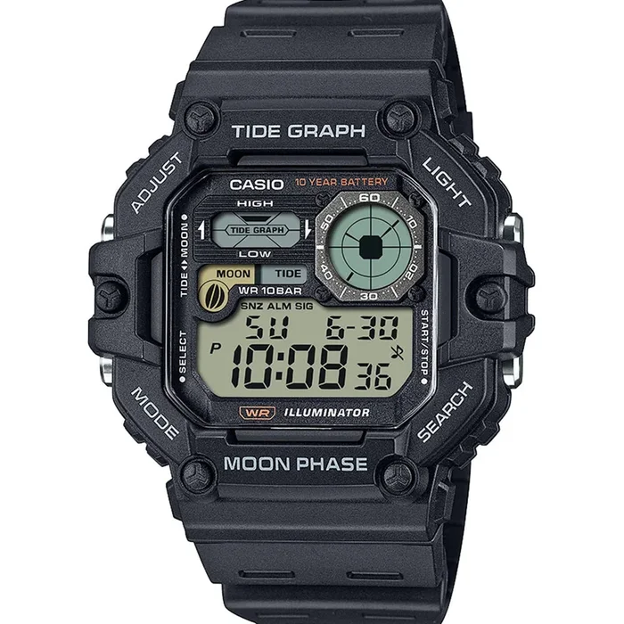 Casio Tide Graph Digital WS1700H-1A